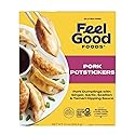 Feel Good Foods Potstickers Pork - Frozen Gluten Free Potstickers, Umami Tamari Dipping Sauce, Appetizers & Snacks, 10oz