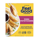 Feel Good Foods Potstickers Pork - Frozen Gluten Free Potstickers, Umami Tamari Dipping Sauce, Appetizers & Snacks, 10oz