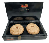 Gulluoglu Marzipan Cookie (turkish amaretti) 6 XL double pieces (total 1.65 lb -750 gr), daily fresh shipment from Istanbul/Turkey
