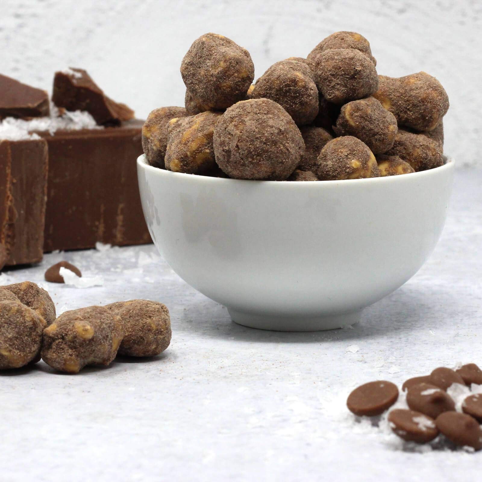 ICON Meals Protein Popcorn, High Protein Popcorn, All Natural, Air Popped, Zero Added Sugar, 10g Protein, 1 Bag (8.5 oz, Dark Chocolate Sea Salt)