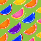 Fruit Slices, Assorted Flavors Jelly Candy, Individually Wrapped, Bulk Pack 2 Pounds - Christmas Candy