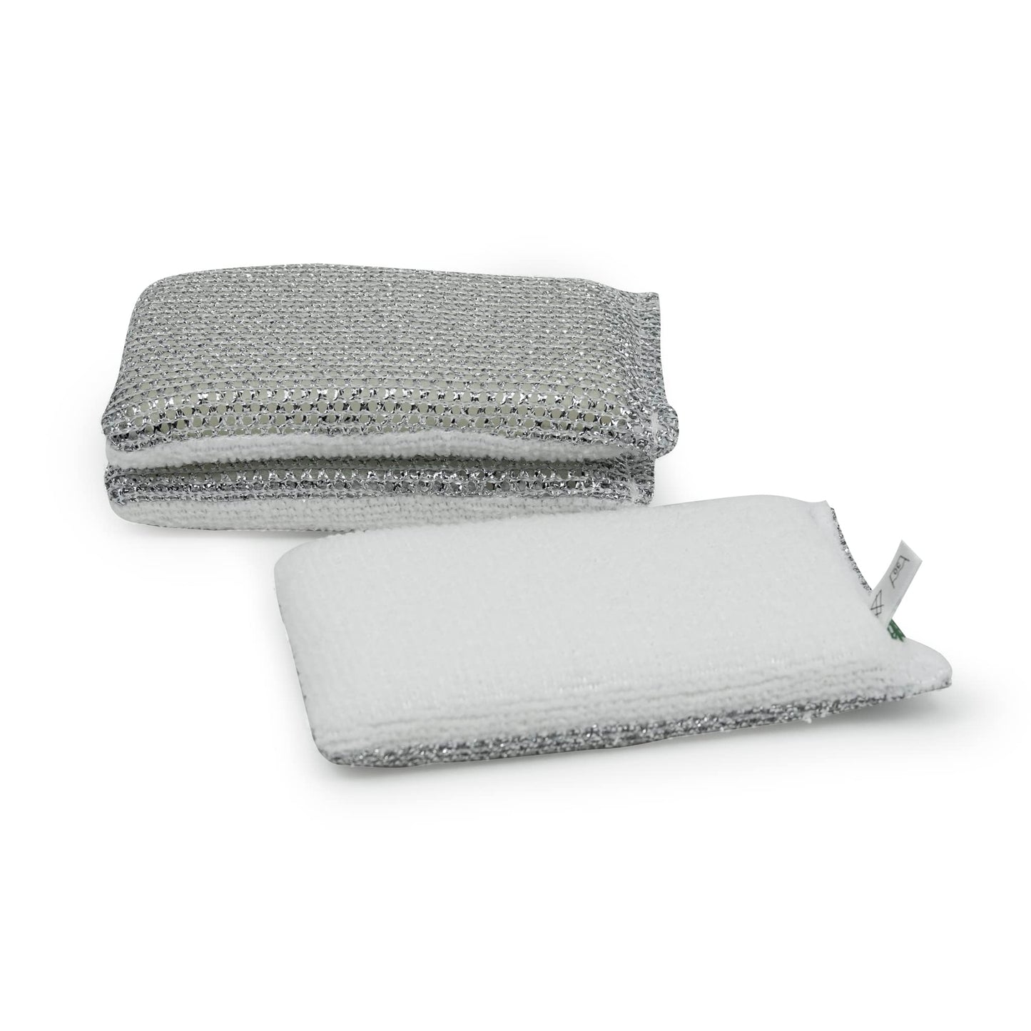 3 Pc Double Sided Scouring Sponge Pad