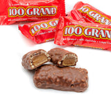 Candy Bar Fun Size 1 lb - Anti Melt Pack, Bulk Candies in Resealable Bag, Individually Wrapped (20 Pieces)
