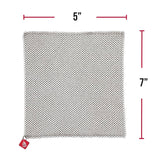 Knapp Made Chainmail Dishcloth 7”x5” - Replace Your Dirty Sponge - All Purpose Kitchenware, Pots & Pans Cleaner - Lasts a Lifetime