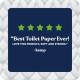 Quilted Northern Ultra Soft & Strong Toilet Paper, 6 Mega Rolls = 24 Regular Rolls, 5X Stronger*, Premium Soft Toilet Tissue