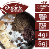 Witzi's Grain Free Granola, Chocolate Honeyberry, 5oz (Pack of 3), Made with Almonds, Walnuts & Cacao, Vegan, Keto, Gluten Free, Healthy Snack