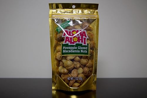 Aloha Alohi's pineapple glazed macadamia nuts
