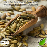 GERBS Sea Salted Pumpkin Seed Kernels 2 LBS|Top 14 Allergy Free Food |Use in salads, yogurt, baking, oatmeal, trail mix|Grown in Canada, packed in US