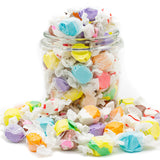 SALT WATER TAFFY 8 oz - 10 Assorted Flavors, Individually Wrapped, Bulk Old Fashion Candy in Resealable Bag, Gluten Free, Kosher Dairy