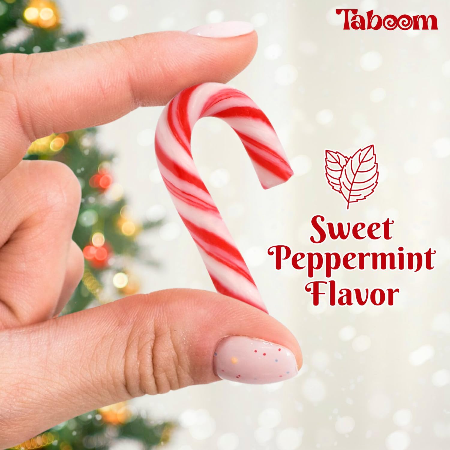 Bulk Mini Candy Cane Individually Wrapped 220 Pack - Small Peppermint Candy Canes Naturally Flavored Red & White Christmas Candy For Holiday Gifts
