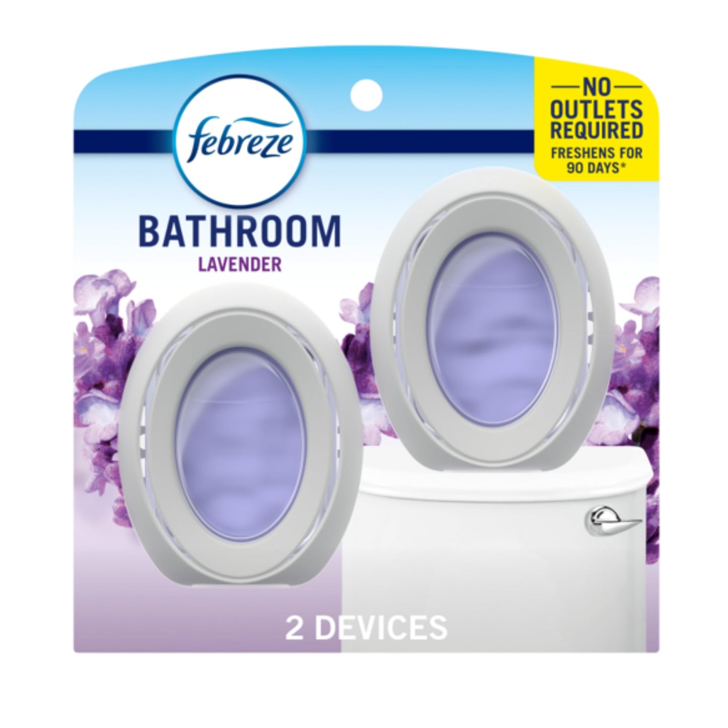 Febreze Small Spaces Air Freshener, Odor-Fighting, Plug-In Alternative, Air Fresheners for Home and Bathroom and Kitchen, Closet Air Fresheners, Light