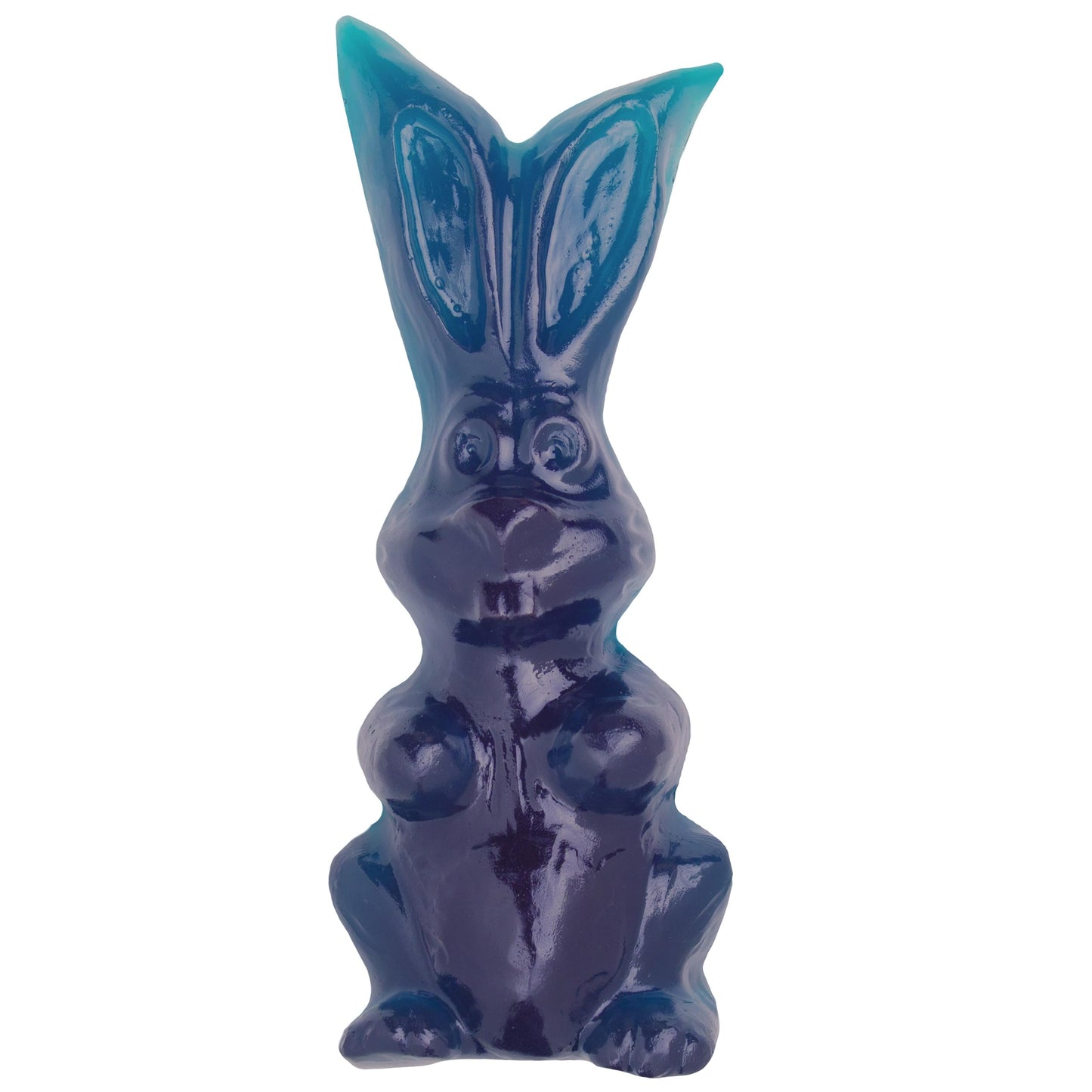 Large Gummy Bunny Candy, 11 oz, 7 Flavors to Choose From, Assorted (Blue Raspberry)