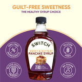 Scrummy Pancake Syrup, Sweet & Buttery Sugar Free Syrup for Pancakes, Waffles & More, Zero Sugar, Zero Net Carbs, Diabetic Friendly, Keto, Vegan