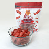Goso Gummies Sour Strawberry Chamoy Strips - 4oz Bag | Tangy Candy With Real Chamoy Flavor | Sour, Spicy, Sweet | TikTok Viral Candy | Premium Gummy