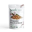 Food to Live Organic Buckwheat Kasha (Grechka, Toasted Whole Groats, Non-GMO, Kosher, Sirtfood, Bulk) by Food to Live - 1 Pound
