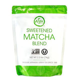 Aiya Sweetened Matcha Blend Powder - Matcha Latte Powder With Antioxidant-Rich Japanese Green Tea & Pure Cane Sugar - Ideal for Smoothies, Lattes