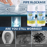 2026 Upgrade Wild Tornado Pipe Dredge, Powerful Sink Drain Cleaner, Multi-functional Drains Cleaners Fast Foaming for Kitchen Toilet Pipeline Quick