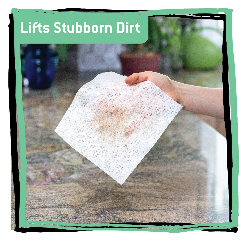 Tub O' Towels Granite & Marble Cleaning Wipes - Polish & Protect Stone Surfaces, 40-Count Pack - Safe for Granite, Marble, Quartz Countertop