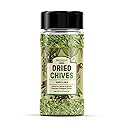Unpretentious Dried Chives 5 Tbsp Thin & Delicate, Gourmet Chopped Chives, Topping for Soups & Salads (0.32 Ounce)