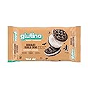 GLUTINO Chocolate Vanilla Creme Cookies, 10.5 oz