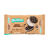 GLUTINO Chocolate Vanilla Creme Cookies, 10.5 oz