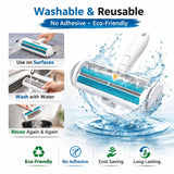 BuyDelux Pet Hair Remover Roller, Reusable Self-Cleaning Lint Roller for Dog & Cat Hair, Fur Removal for Furniture Couch Carpet Car Clothes & Bedding