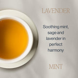 Rishi Tea Lavender Mint Herbal Tea - Organic, Caffeine Free Sachet Bags, Calming Lavender with Peppermint & Sage - 15 Count (Pack of 1)