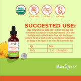 Organic Dandelion Root Extract by MaryRuth's | USDA Organic | Easy-to-Take | Liquid Dandelion Root Supplement | Herbal Extract | Vegan | Gluten Free |