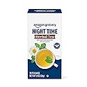 Amazon Grocery, Night Time Herbal Tea, Caffeine Free, 1.1 Oz, 20 Ct