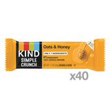 KIND Simple Crunch Bars, Oats & Honey, 7 Ounce (Pack of 8)
