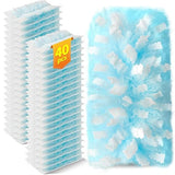 Swilsweep 40 Count Duster Refills Compatible with Swiffer Duster, 180° Disposable Multi-Surface Microfiber Cleaning Dusters, Unscented