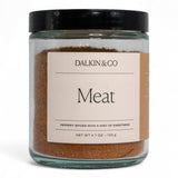 Dalkin & Co. Meat, Chipotle, Brown Sugar, Cumin & Garlic Blend, Smoky Sweet Cooking Seasoning Rub for Pantry & Kitchen, Eco Friendly Reusable Jar