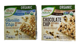 Simply Nature Organic Chewy Granola Bars - 2 Boxes (Chocolate Chip & Vanilla Chip)