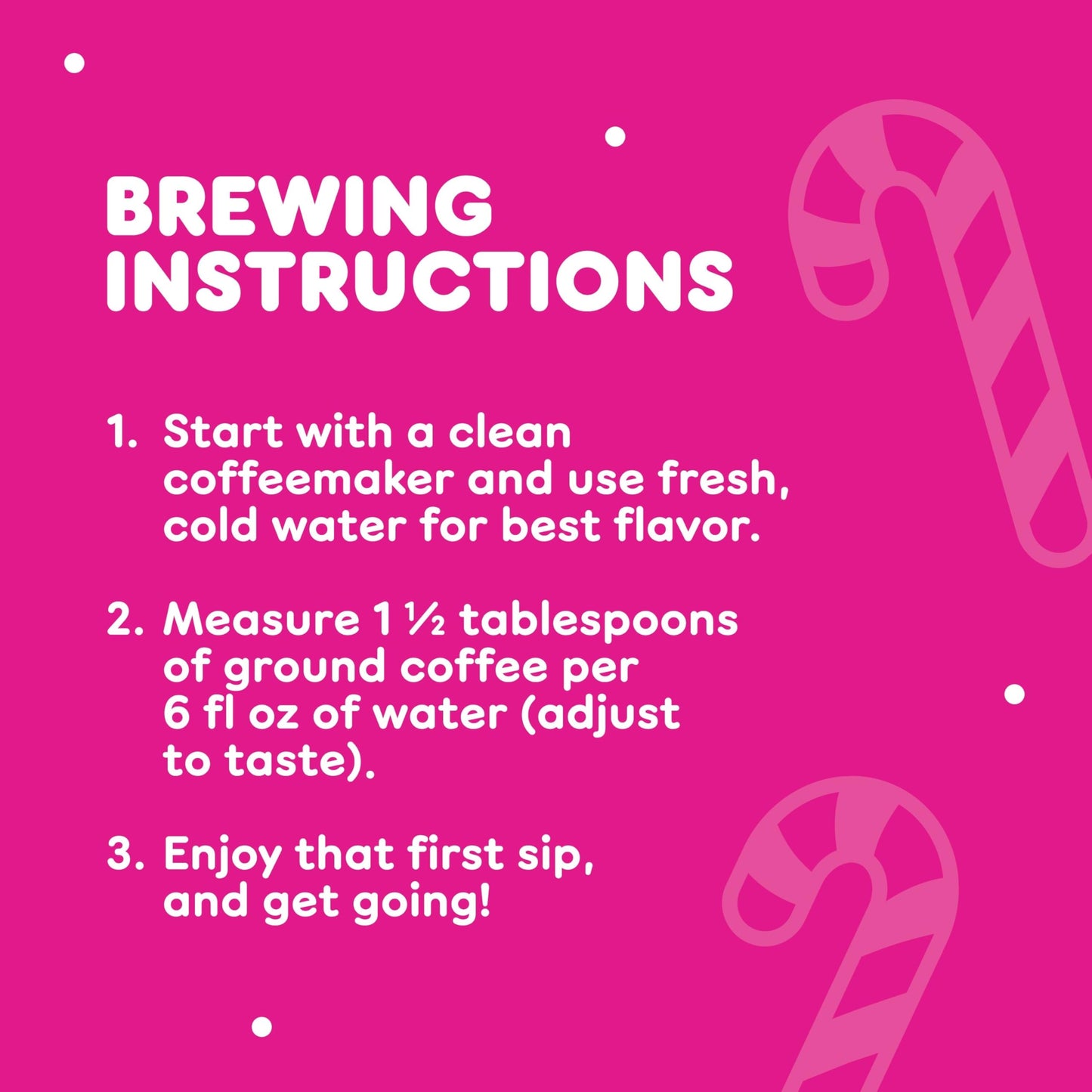 Dunkin’ White Chocolate Peppermint Artificially Flavored Ground Coffee, 11 oz. Bag
