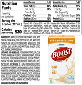 Boost Very High Calorie Nutritional Drink Very Vanilla, Made with Natural Vanilla Flavor & No Artificial Flavors, Colors & Sweeteners, 8 FL OZ (Pack