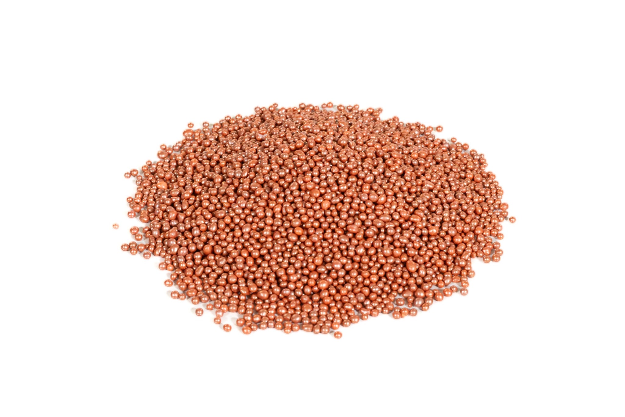 Bakerpan Edible Rose Gold Nonpareils Sprinkles for Cupcakes, Rose Gold Sprinkles Edible for Cake Decorating - 5.1 Ounces (Made in USA)