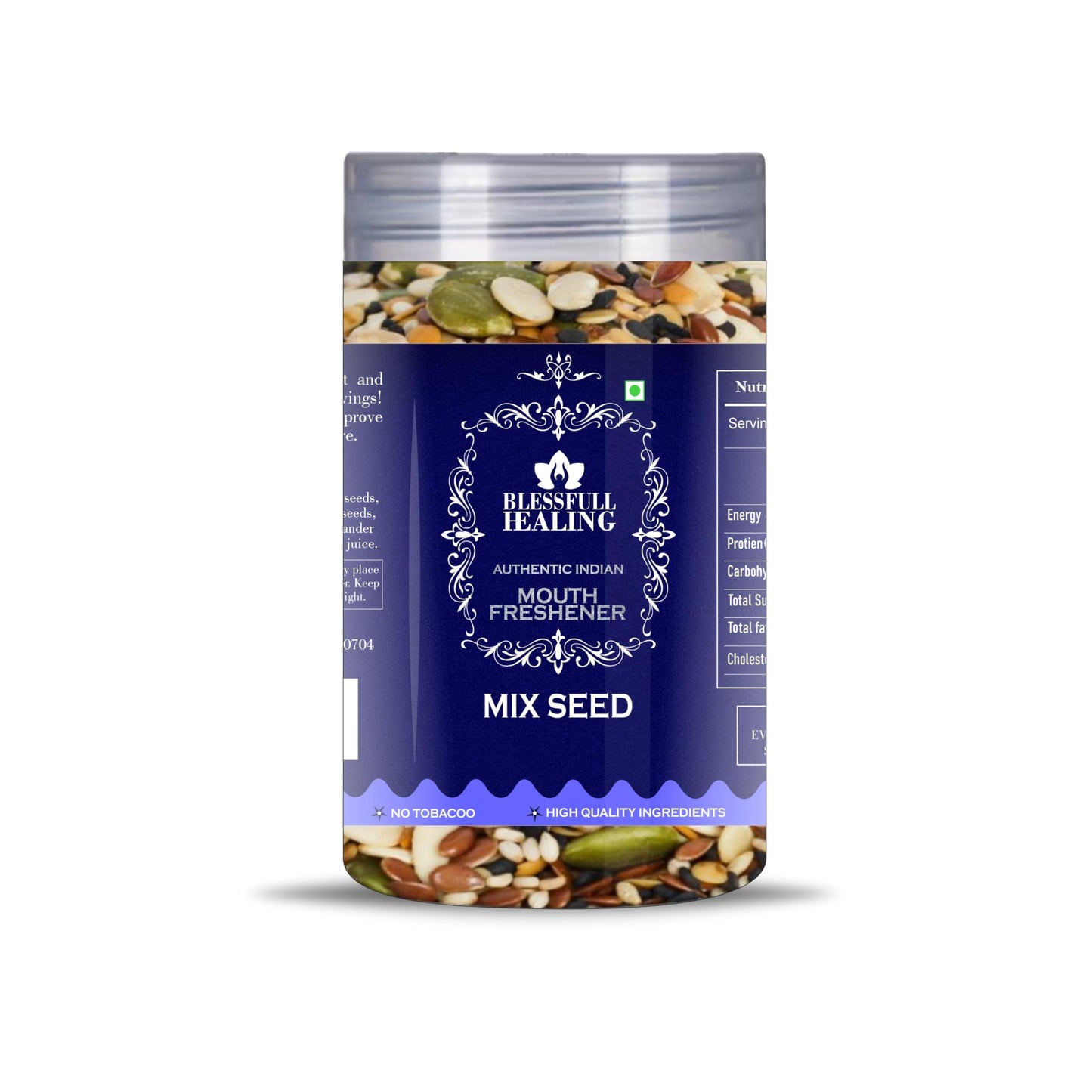 Blessfull Healing Mix Seed 5 Oz(Ounce) Airtight Container With Spoon