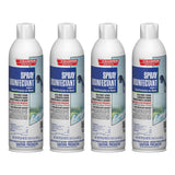 Champion Aerosol Disinfectant Original Scent. 4-16.5 oz. Net cans.