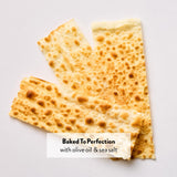 DeLallo Parchment Crackers, Flatbread Crackers with Crisp Light Texture, Made in Italy with Italian Olive Oil, Preservative Free, Non-GMO, Vegan, 2.65