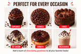 Bakerpan Chocolate Sprinkles for Cake Decorating - 2 Bottles of 4.3 Ounces Chocolate Jimmies Sprinkles for Ice Cream, Baking, Cupcakes, Cookies (Made