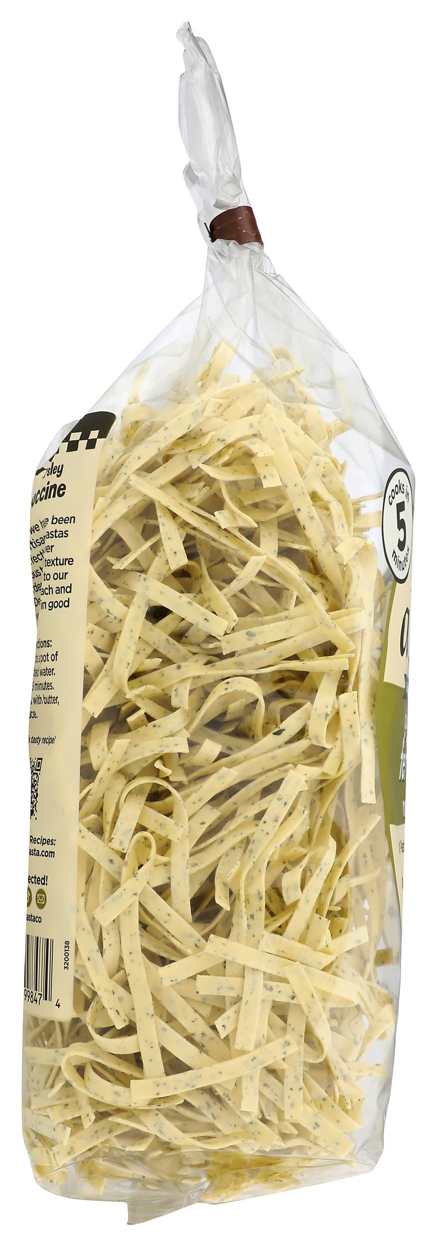 Al Dente Garlic Parsley Fettuccine, 12 OZ