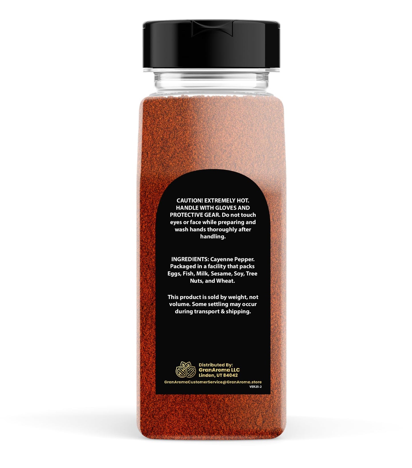 GranAroma Cayenne Pepper, Chili & Soups, Spicy Seasoning (1 Pound)