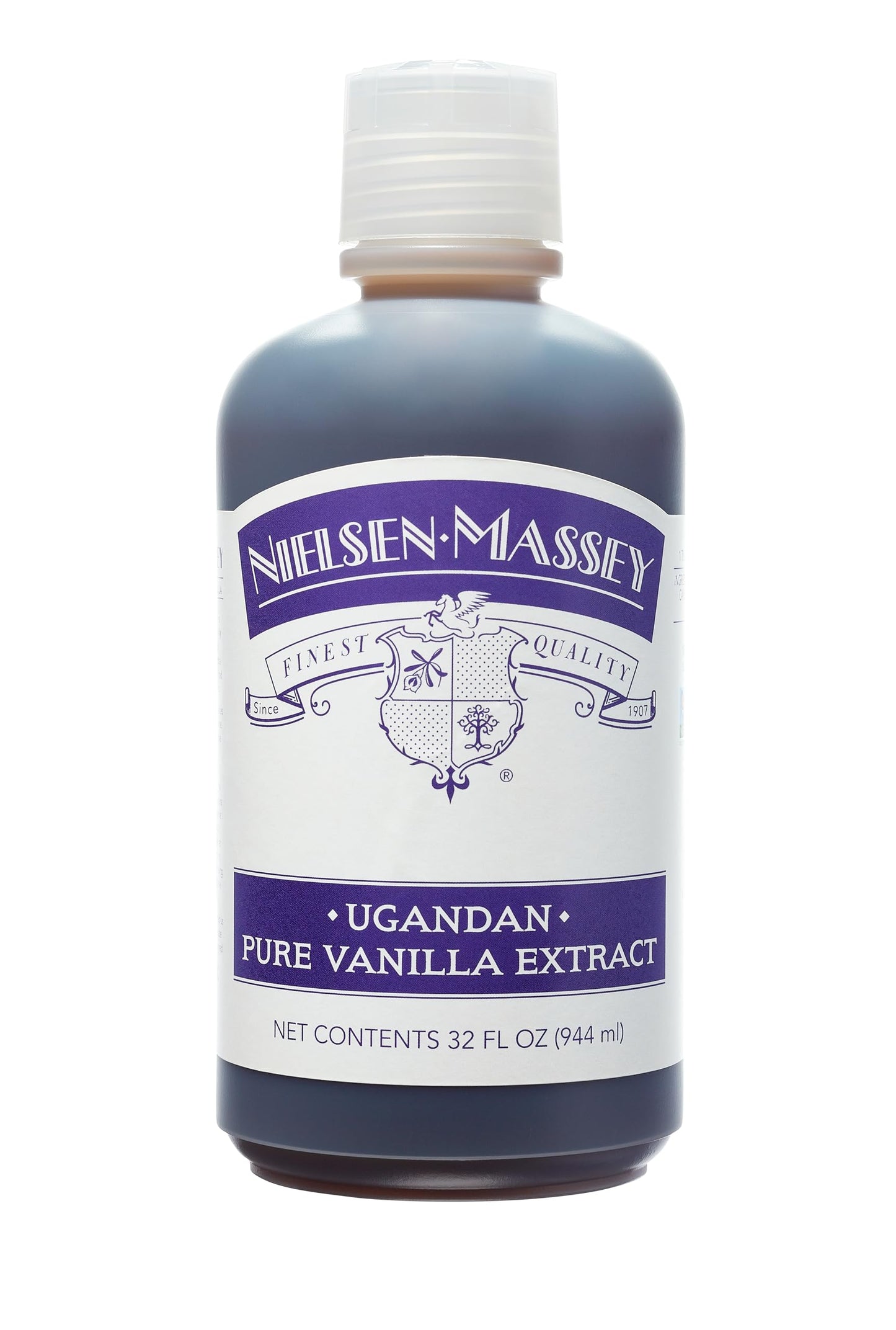 Nielsen-Massey Ugandan Pure Vanilla Extract for Baking and Cooking, 32 Ounce Bottle