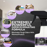 Blaze Away Commercial Air Freshener & Odor Eliminator for Strong Odor - Industrial-Grade Room Spray & Room Deodorizer for Home, Car, Smoke & Pet Odors