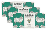 OmNom Sea Salted Almonds + Milk 45% Cacao | Icelandic Bean To Bar Chocolate by OMNOM CHOCOLATE REYKJAVIK | 3 x 60g Bar