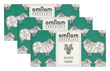OmNom Sea Salted Almonds + Milk 45% Cacao | Icelandic Bean To Bar Chocolate by OMNOM CHOCOLATE REYKJAVIK | 3 x 60g Bar