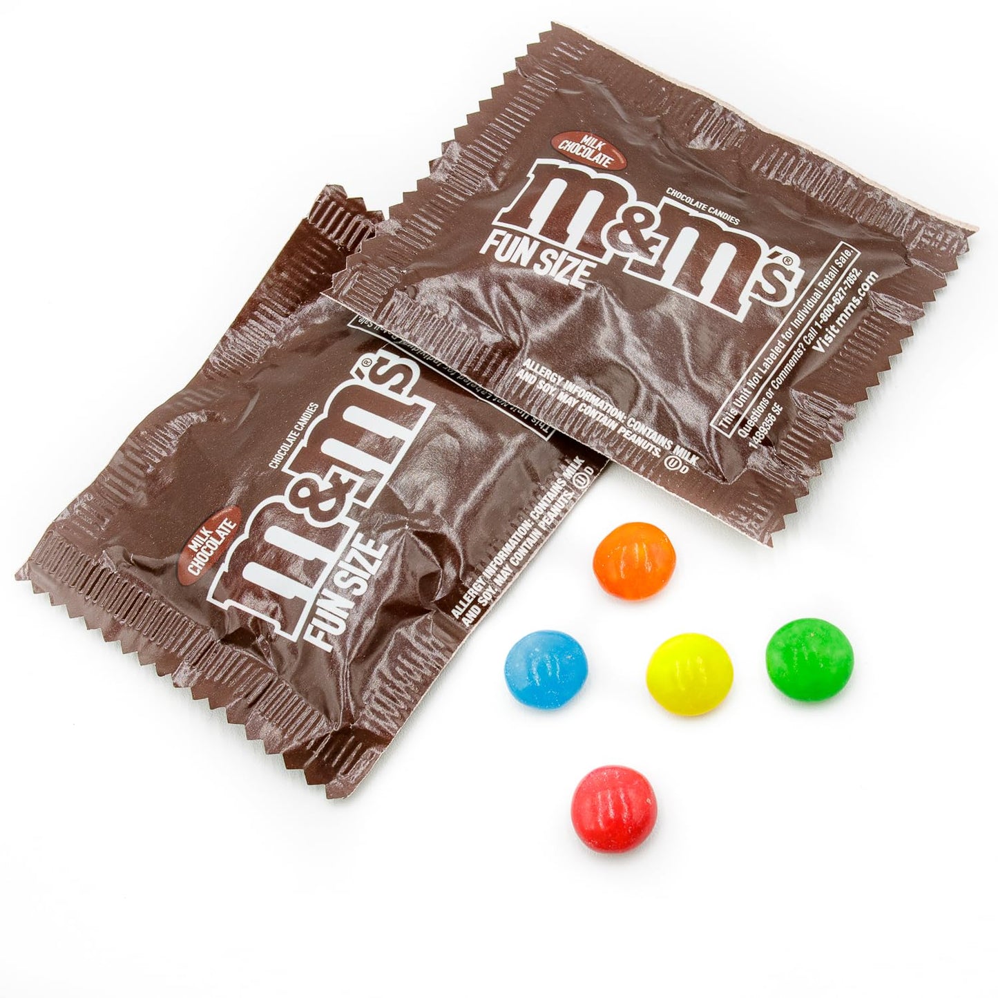 Milk Chocolate Candy 1 lb - Bulk Bag, Fun Size, Individually Wrapped Pack