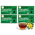 3 Ballerina Diet Tea Extra Strength - Caffeine-Free Herbal Tea Bags for Digestive Comfort - Pack of 4 (72Count)