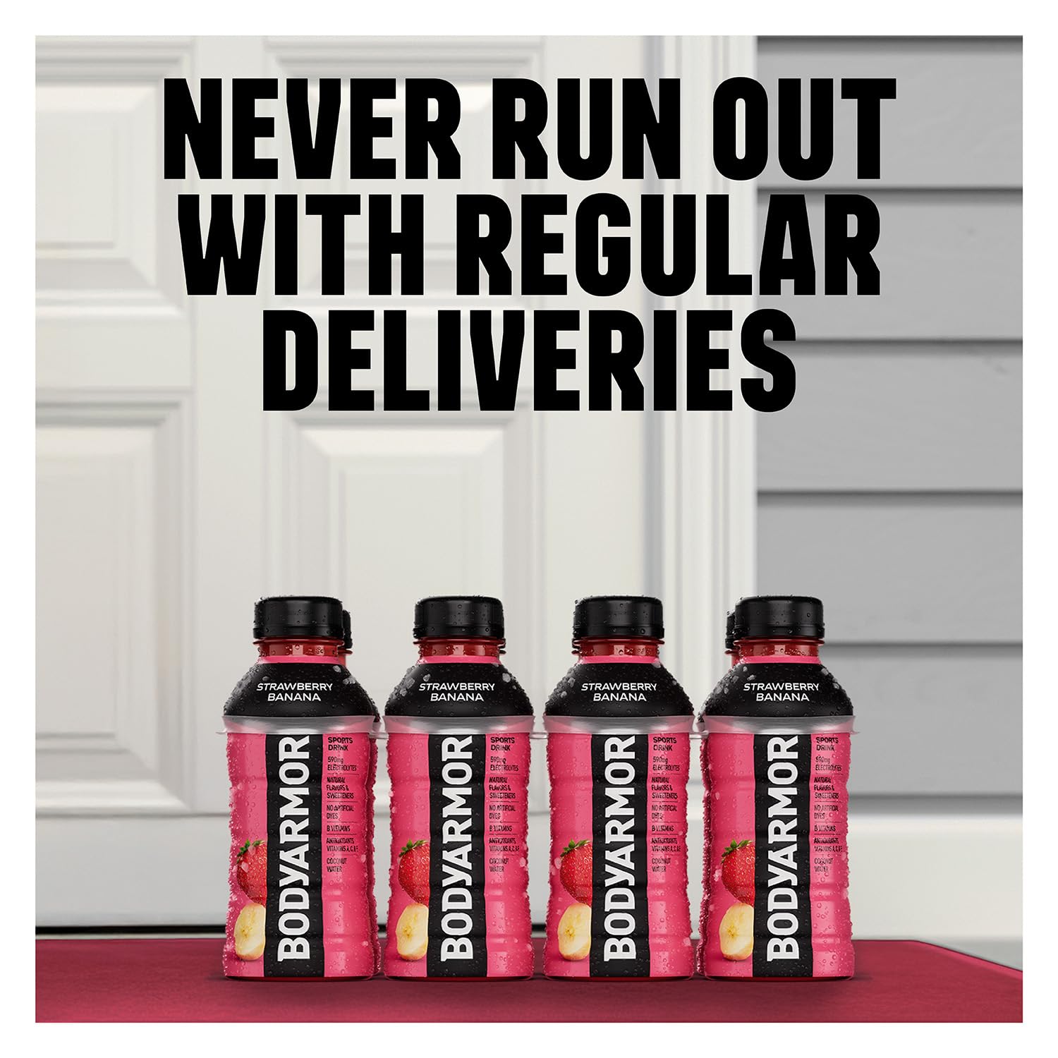 BODYARMOR Sports Drink, Cherry Lime, Electrolyte Drink Hydration, 28 Fl Oz Bottles (15 Pack), Flavored Coconut Water with B Vitamins & Antioxidants