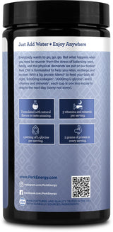 Perk Chill Lactose-Free Drink Mix (Danish Butter Cookie) 18 Servings - Calming Melatonin-Free Nighttime Sleep Aid Support with Magnesium & L-Glycine